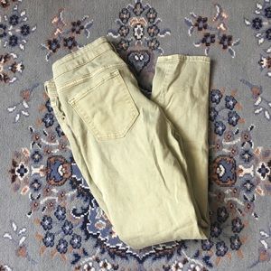 Green Rockstar Pants